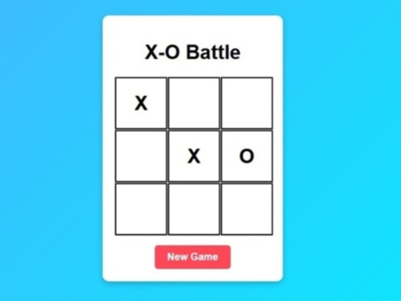 Mchezo X o vita  online