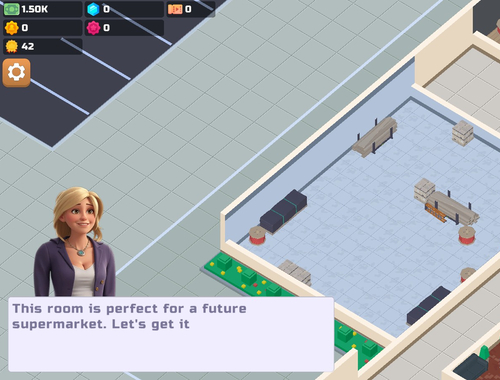 Mchezo Supermarket Tycoon  online