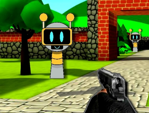 Mchezo Sprunki 3D Shooter  online