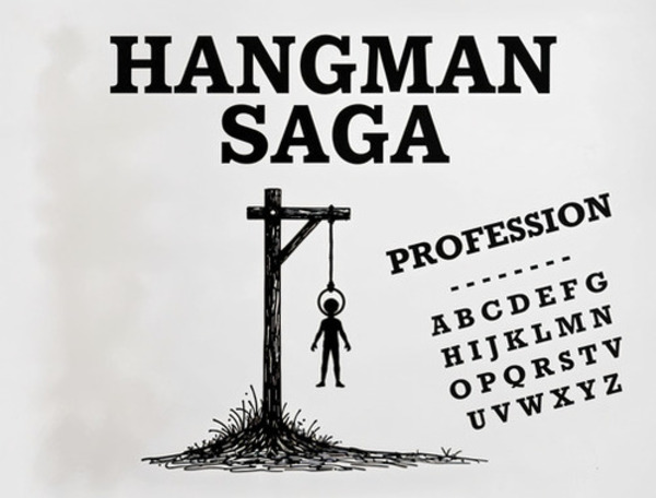 Mchezo Hangman Saga  online