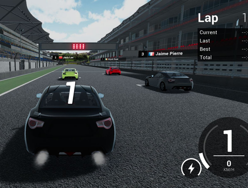 Mchezo Simulator halisi ya Mashindano ya GT  online
