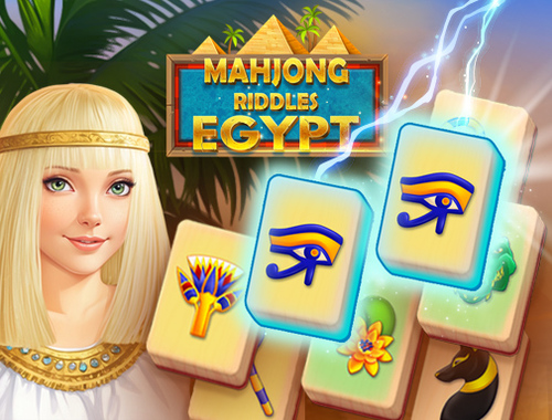 Mchezo Vitendawili vya Mahjong: Misri  online