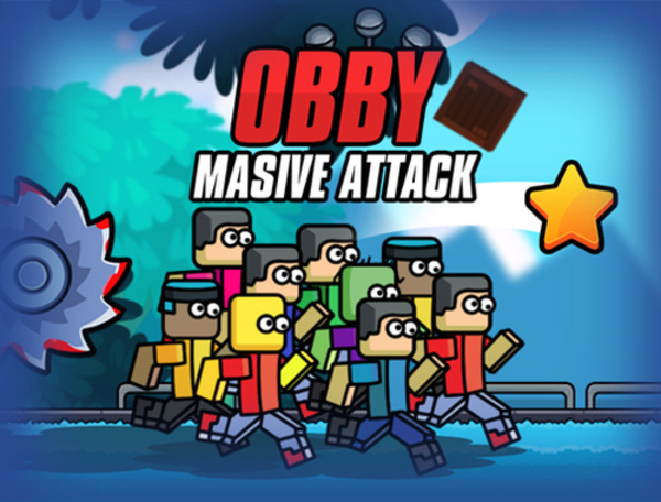 Mchezo Shambulio kubwa la Obby  online