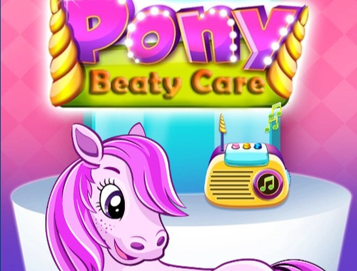 Mchezo Utunzaji wa Urembo wa Pony  online