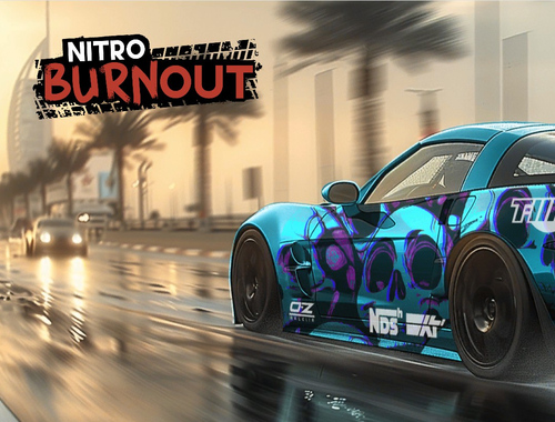 Mchezo Burnout ya Nitro  online