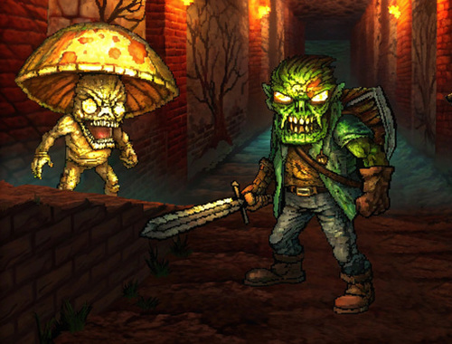 Mchezo Monster Slayer Unganisha na uishi  online
