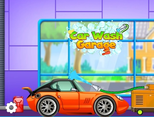 Mchezo Garage ya Osha Gari  online