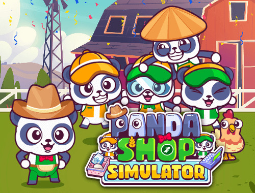 Mchezo Simulator ya Duka la Panda  online