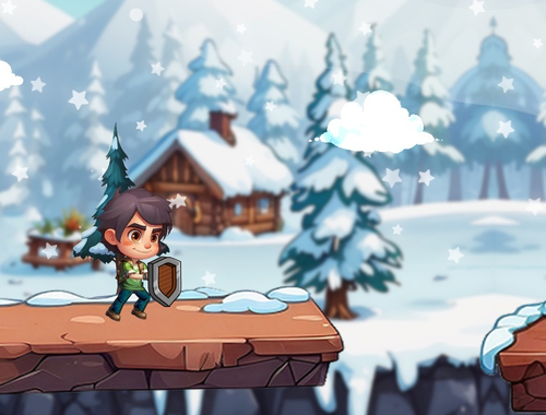 Mchezo Glacier Adventure  online
