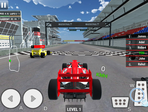Mchezo Mashindano ya gari la formula  online