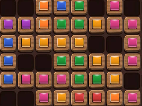 Mchezo Puzzle ya block ya kuni  online