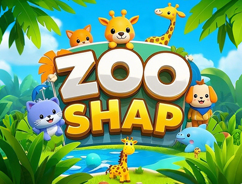 Mchezo Zoo Shap  online