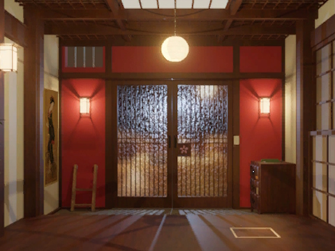 Mchezo Sakura Kuanguka Hot Spring Inn  online