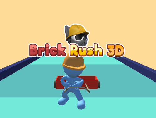 Mchezo Matofali kukimbilia 3d  online