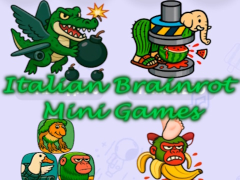 Mchezo Michezo ya Mini ya Brainrot Mini  online