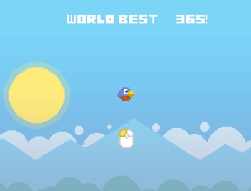 Mchezo Flappy Ndege  online