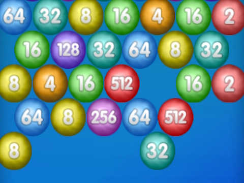 Mchezo Nambari ya Bubble Shooter  online