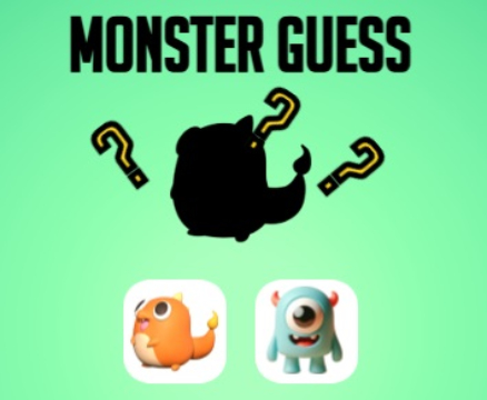 Mchezo Monster nadhani  online