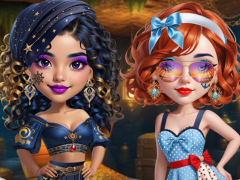 Mchezo Sailor chic vs haiba ya maharamia  online