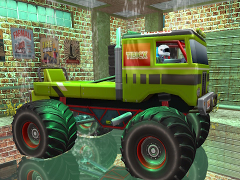 Mchezo Lori la kweli la Monster Offroad Simulator  online