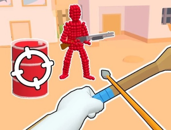 Mchezo Stickman Archer: Risasi mishale huko Reds  online