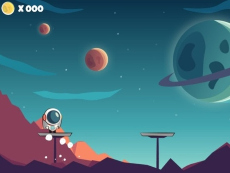 Mchezo Matangazo ya Astronaut  online