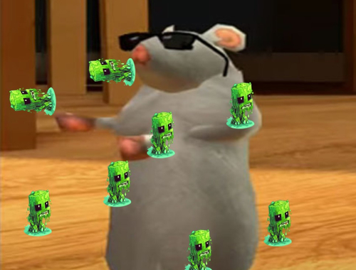 Mchezo Ratomilton creeper anomaly  online