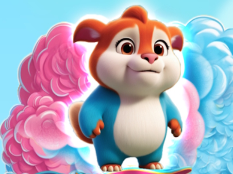 Mchezo Sketer Bear Rukia  online