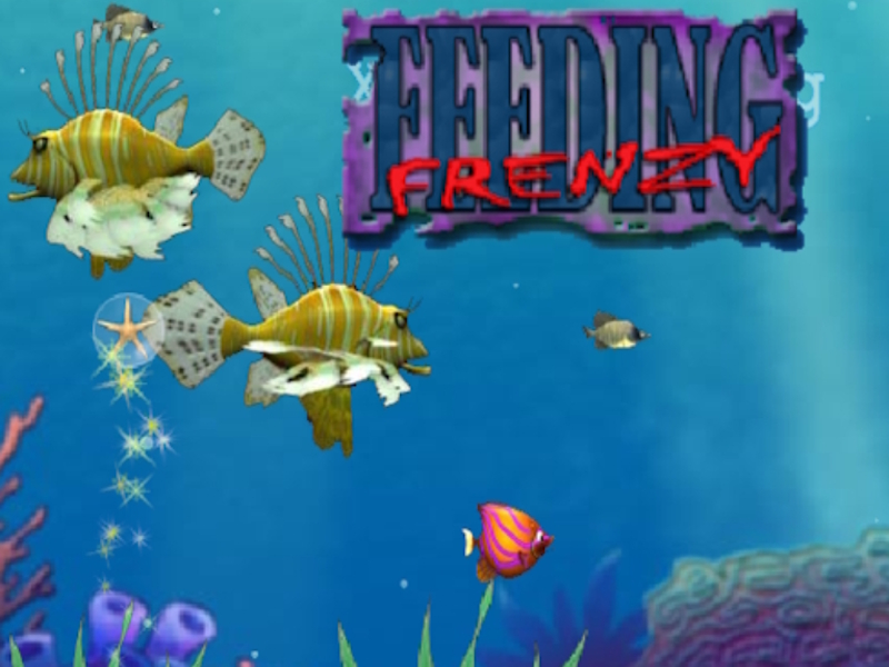 Mchezo Kulisha frenzy online