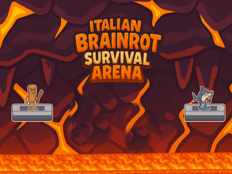 Mchezo Uwanja wa kuishi wa Brainrot wa Italia online