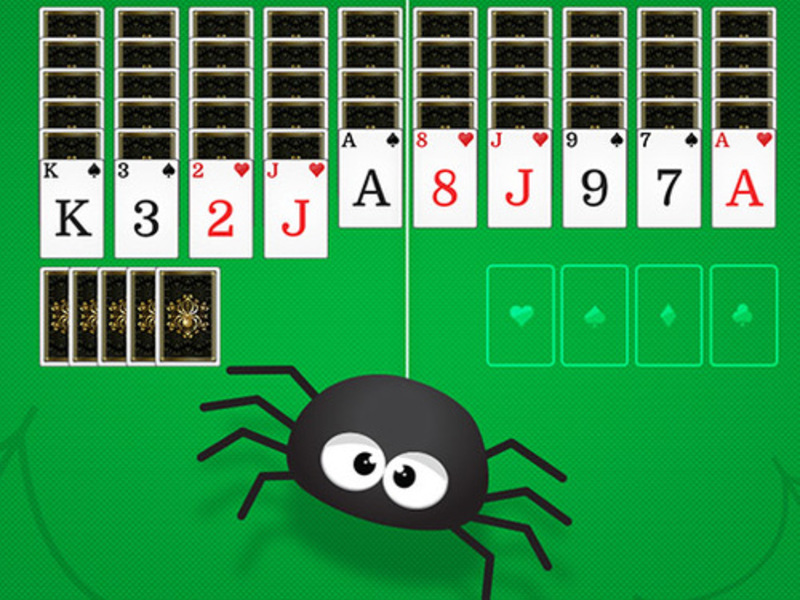 Mchezo Spider Solitaire online