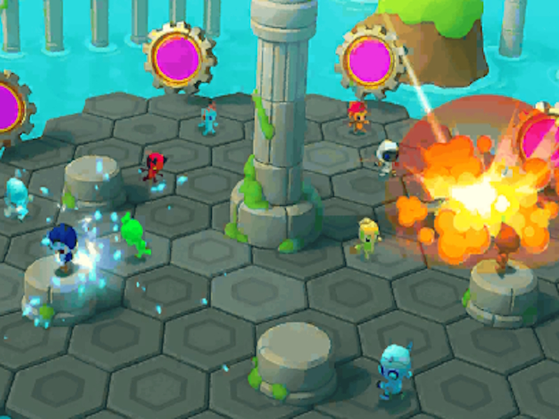 Mchezo Rumble Rush. io online