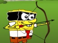 Mchezo Spongebob risasi zombie online