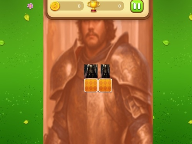 Mchezo Mchezo wa mechi ya kumbukumbu ya Knight online