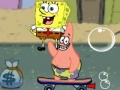 Mchezo Spongebob skater  online