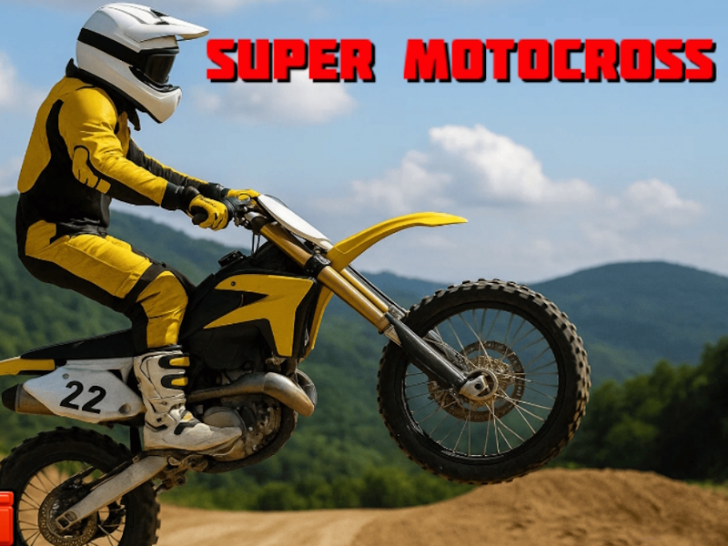 Mchezo Super Motocross online