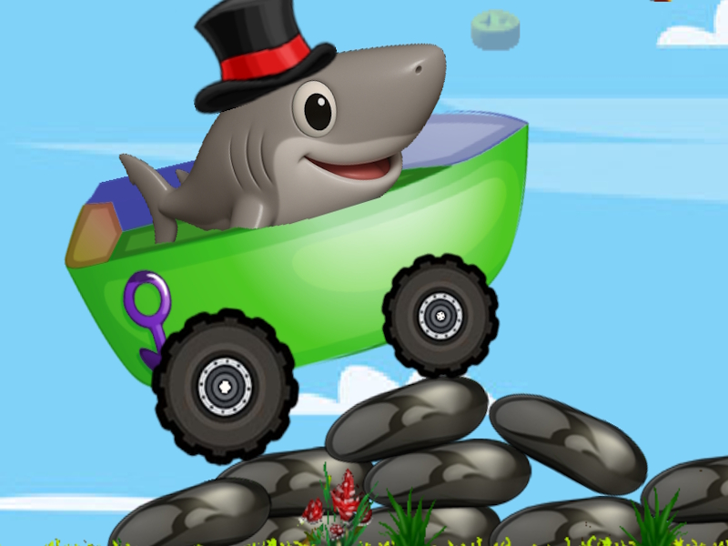 Mchezo Tralalero Tralala Jeep Adventure online