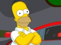 Mchezo Simpsons maegesho ya gari  online