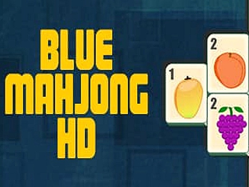 Mchezo Bluu Mahjong online
