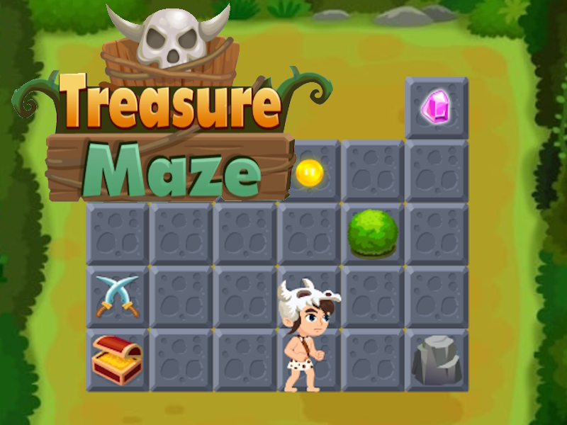 Mchezo Hazina Maze online