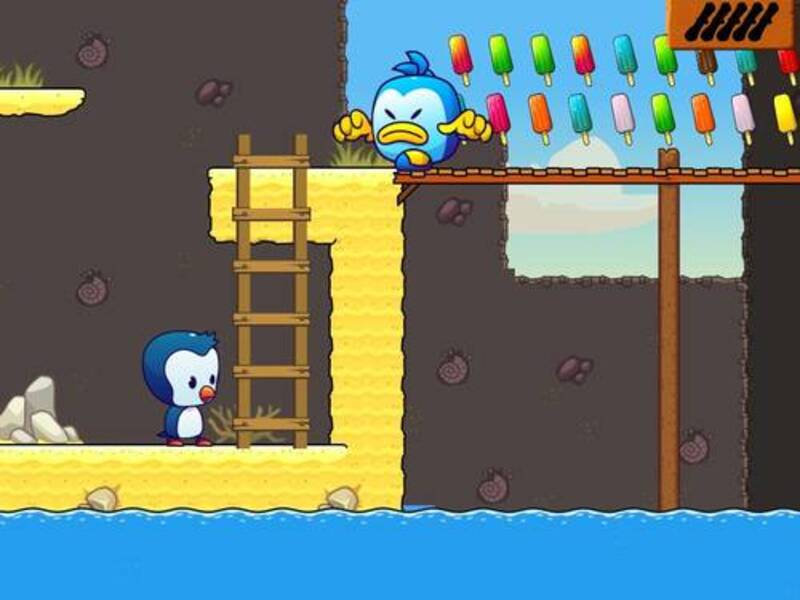 Mchezo Niels Penguin Adventure online