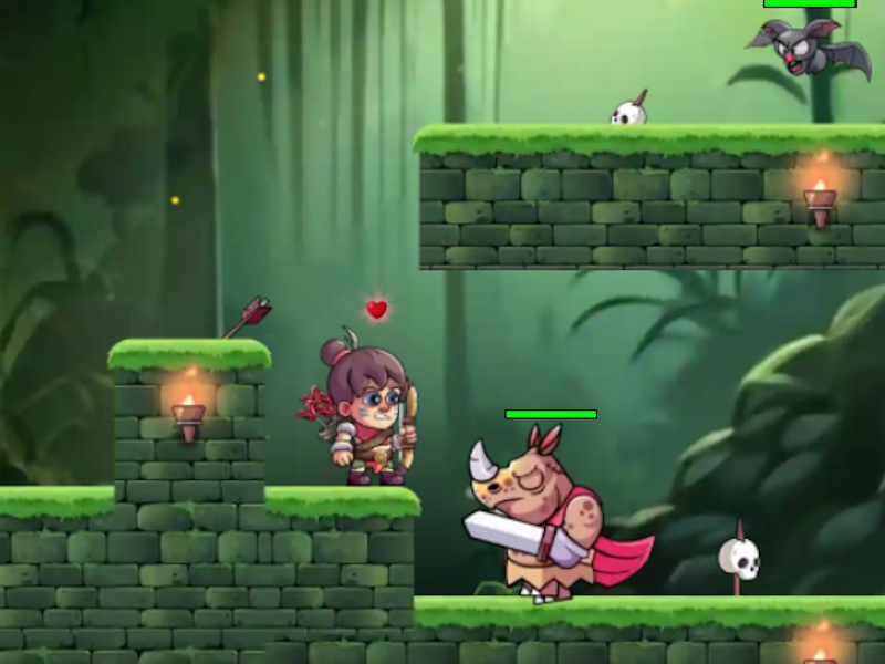 Mchezo Jungle Fury Mutant Rhino Mayhem online