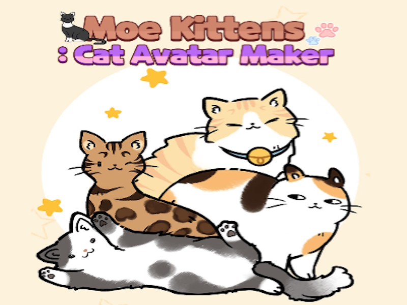 Mchezo MOE Kittens Cat Avatar Maker online