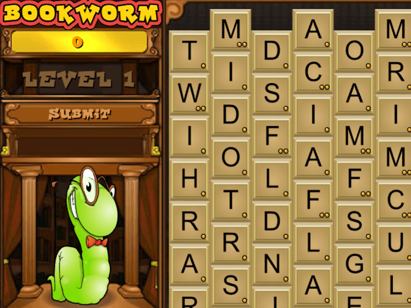 Mchezo Bookworm online