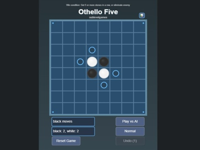 Mchezo Othello tano online
