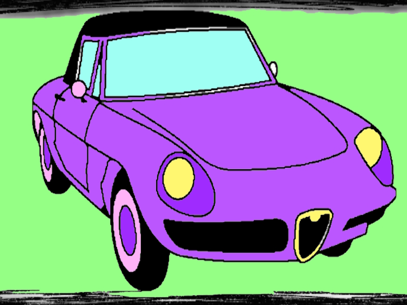 Mchezo Alfa Romeo Coloring online