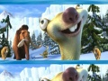Mchezo Spot 6 Diff Ice Age 4  online