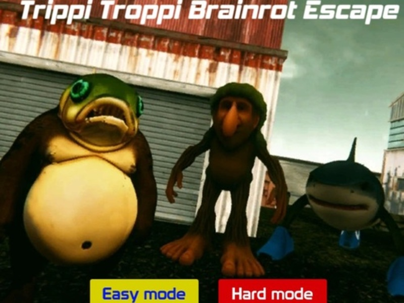Mchezo Trippi Troppi Brainrot kutoroka online