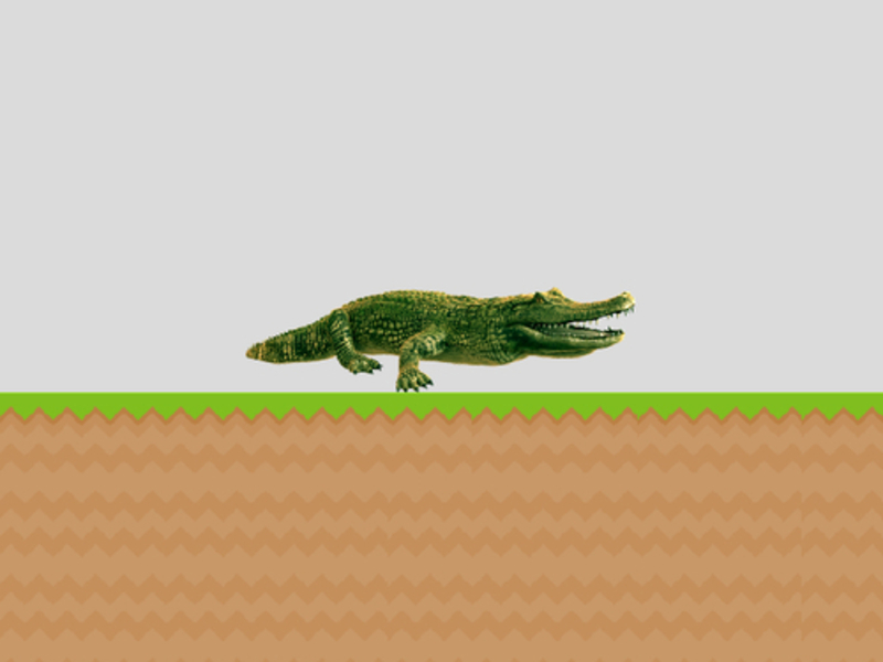 Mchezo Unda Bombardiro Crocodilo online