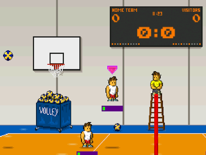 Mchezo Arcade volley online